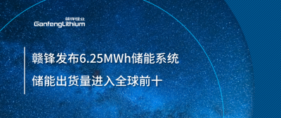 ESIE2025圓滿收官！贛鋒全新6.25MWh儲(chǔ)能系統(tǒng)成焦點(diǎn)，儲(chǔ)能出貨量進(jìn)入全球前十